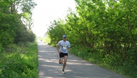 Сергій Кирчик пробіг сто кілометрів менше ніж за десять годин